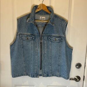 Encore Sport Blue Denim Vest